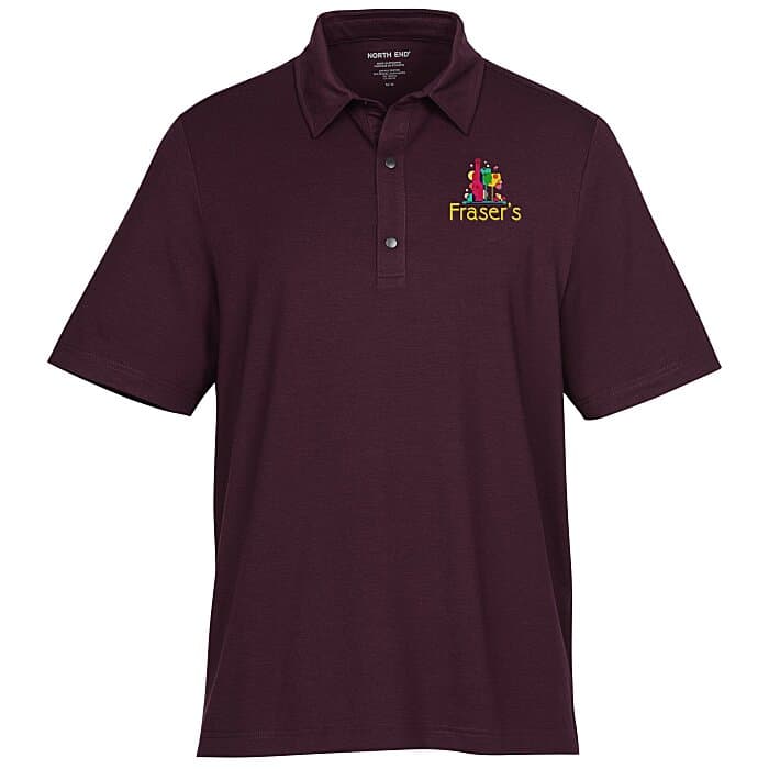 JAQ Snap Up Stretch Performance Polo - Men's