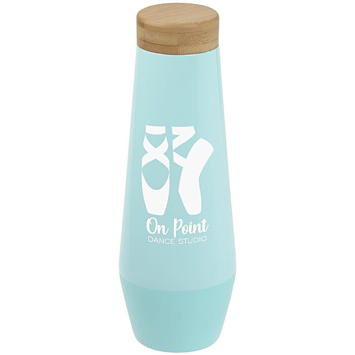 Echo Vacuum Bottle with Bamboo Lid - 17 oz.