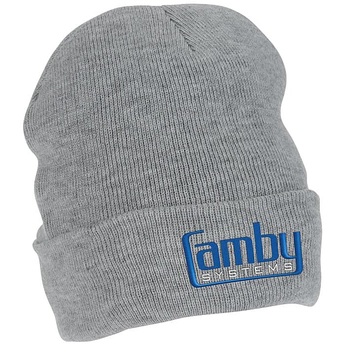 Sherpa Lined Knit Cuff Beanie