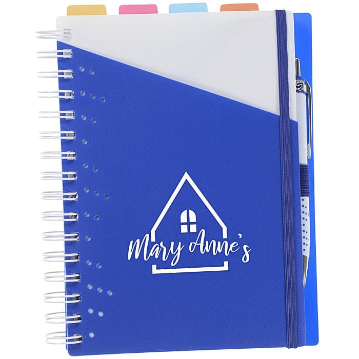 Souvenir Tabbed Notebook with Pen
