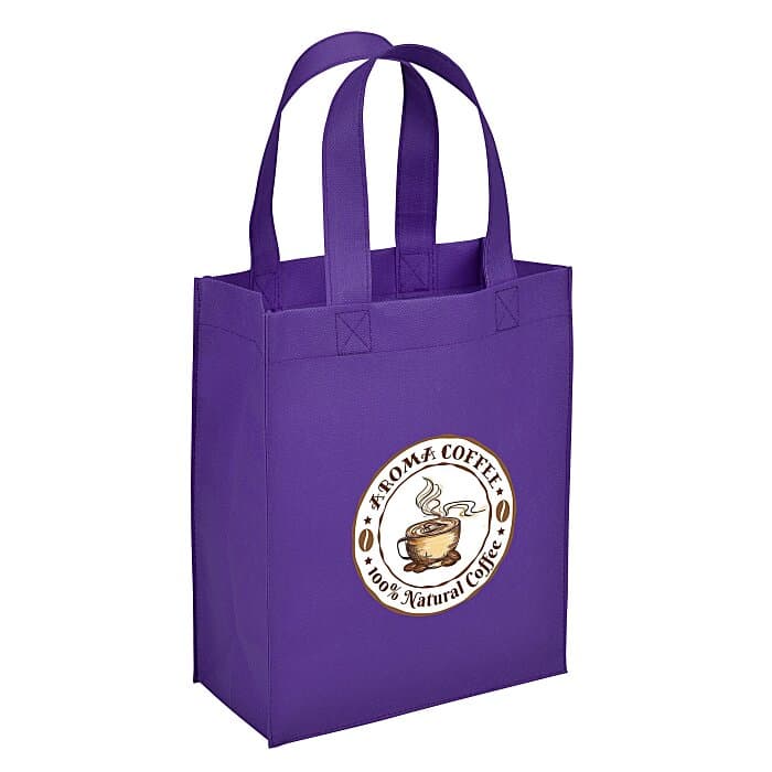 Spree Shopping Tote - 10 inches x 8 inches - Full Color