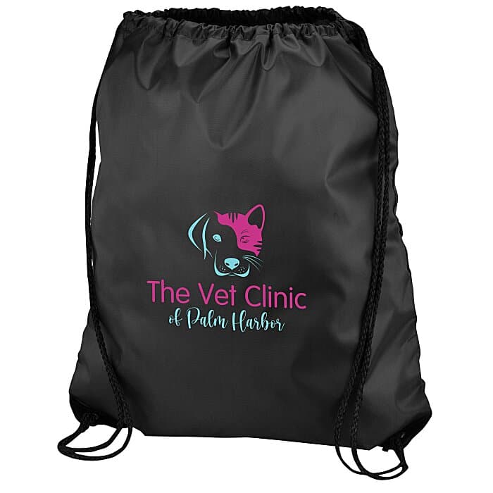 Drawstring Sportpack - 20 inches x 17 inches - Full Color