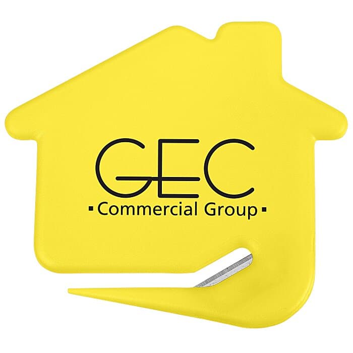 Magnetic House Shaped Letter Slitter - Opaque