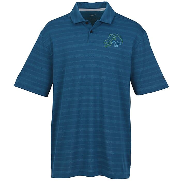 Nike Tonal Stripe Jacquard Performance Polo