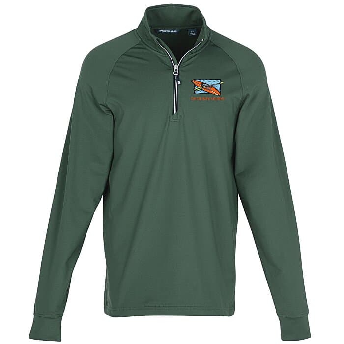 Cutter & Buck Adapt Knit Stretch 1/4-Zip Pullover - Men's