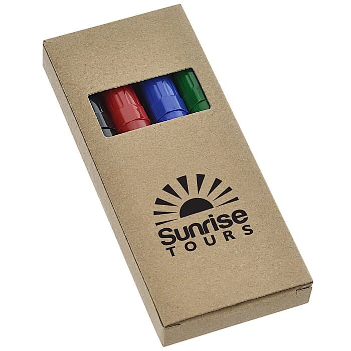 4-Piece Marker Set