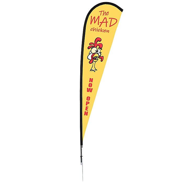 Outdoor Elite Nylon Sail Sign - 11' - One Sided