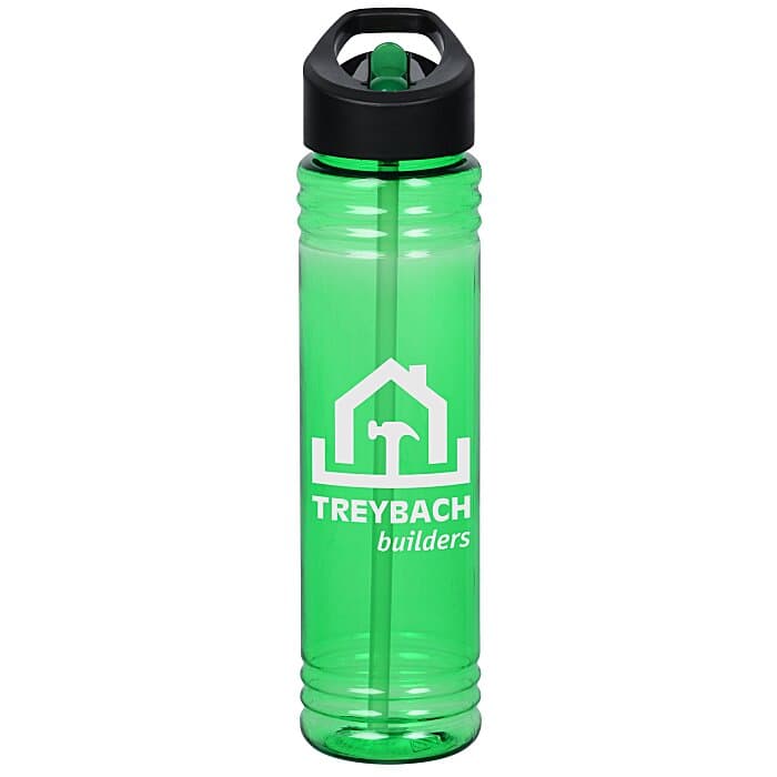 Adventure Bottle with Two-Tone Flip Straw Lid - 32 oz