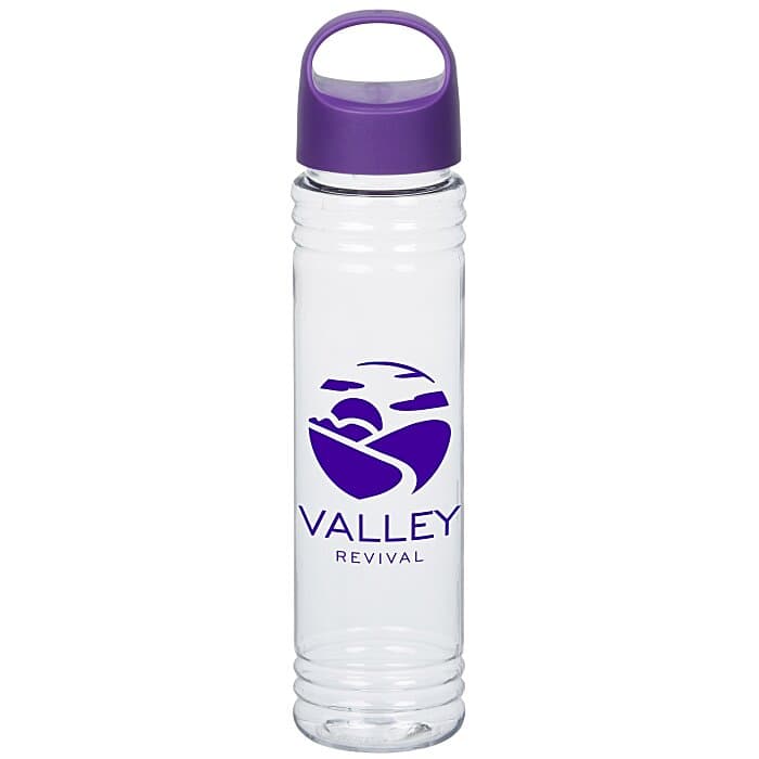 Clear Impact Adventure Bottle with Oval Crest Lid - 32 oz