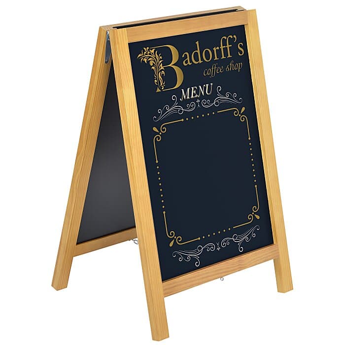 A-Frame Chalkboard - Pine Wood - 32-1/2 inches