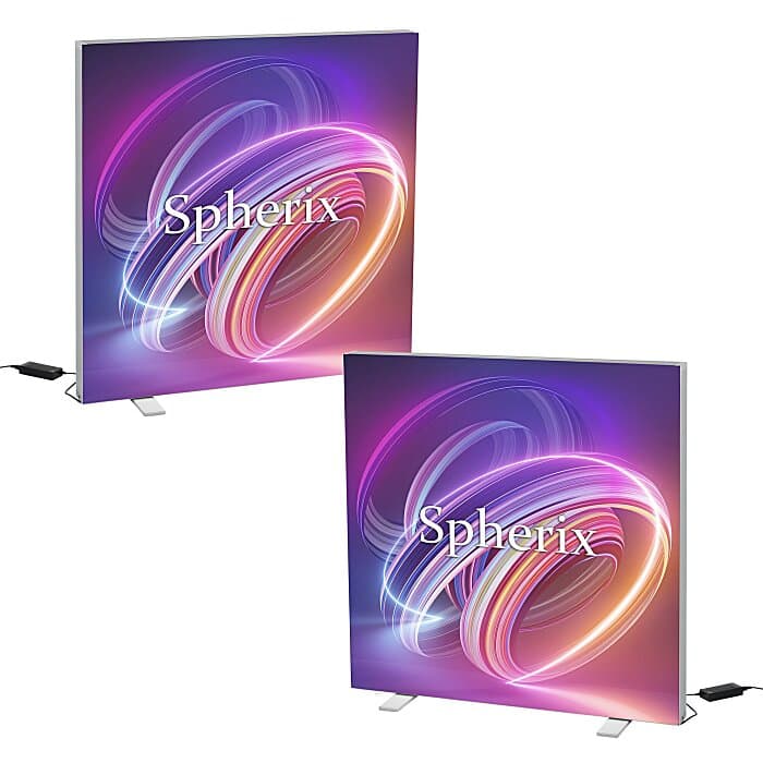 Fusion Glo Light-Up Floor Display - 4 feet x 4 feet
