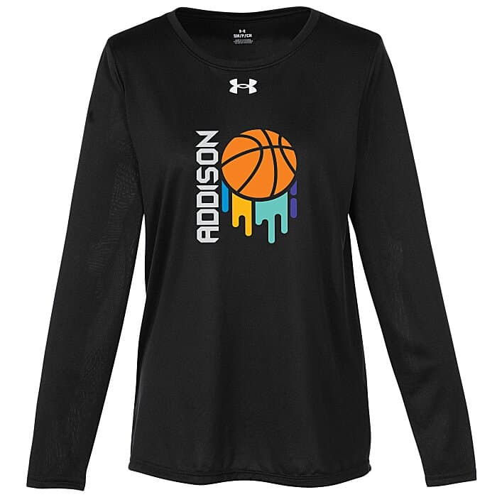 Under Armour Team Tech Long Sleeve T-Shirt - Ladies' - Full Color