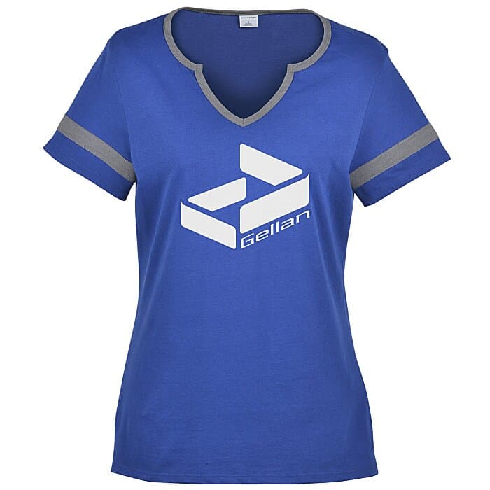 Intermission Notch Neck T-Shirt - Ladies'