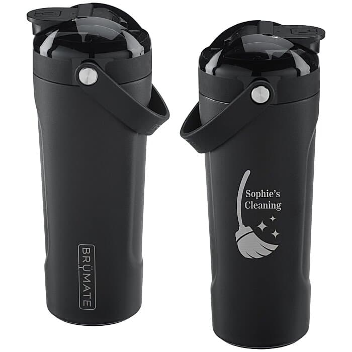 BruMate Multishaker Vacuum Bottle - 25 oz - Laser Engraved