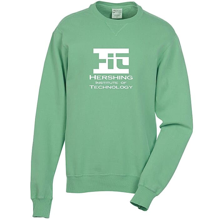 Principle Pigment-Dyed Crew Sweatshirt - Screen