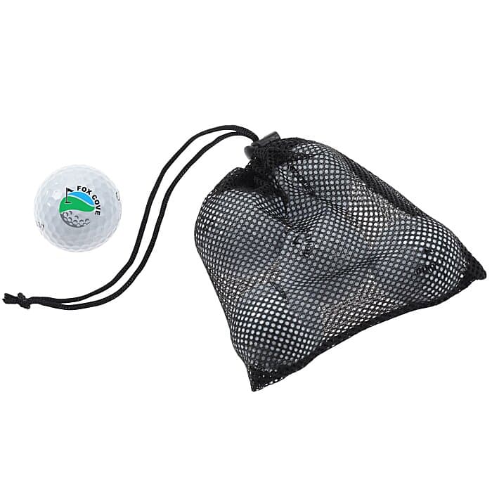 6-Ball Mesh Golf Ball Pouch