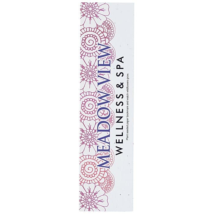 Seed Paper Bookmark