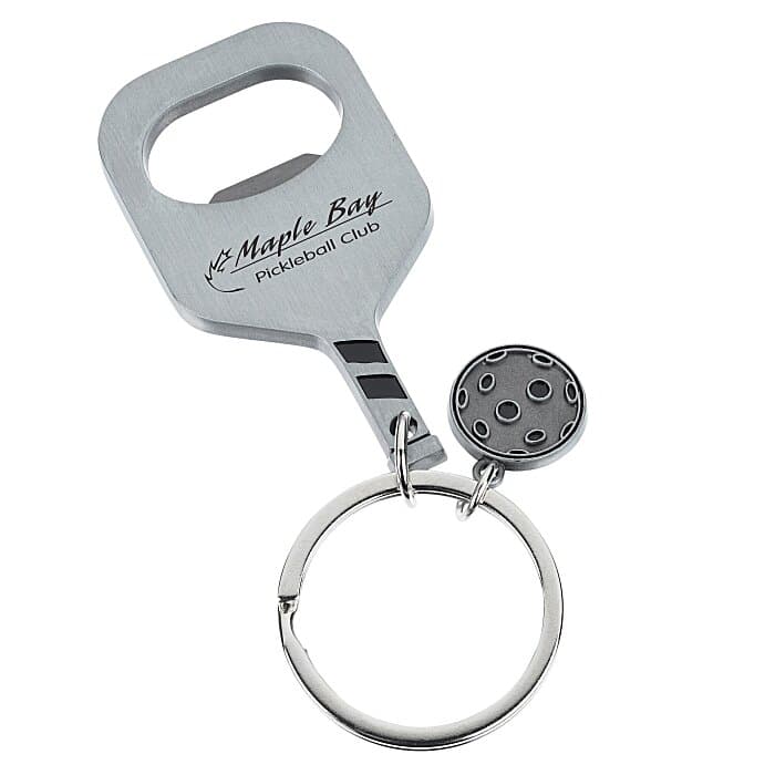 Pickleball Bottle Opener Keychain