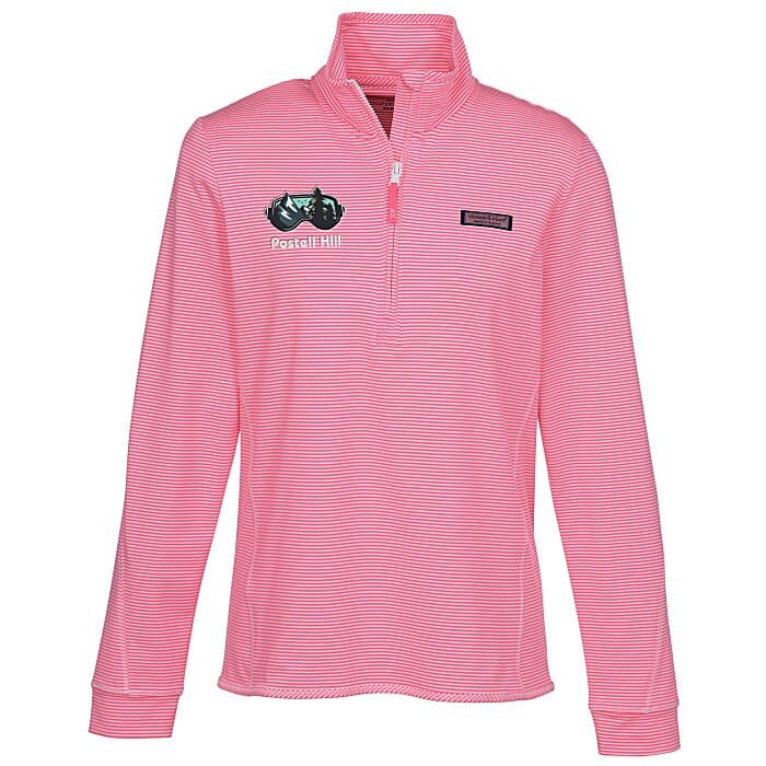 Vineyard Vines Microstripe Sankaty 1/2-Zip Pullover - Ladies'