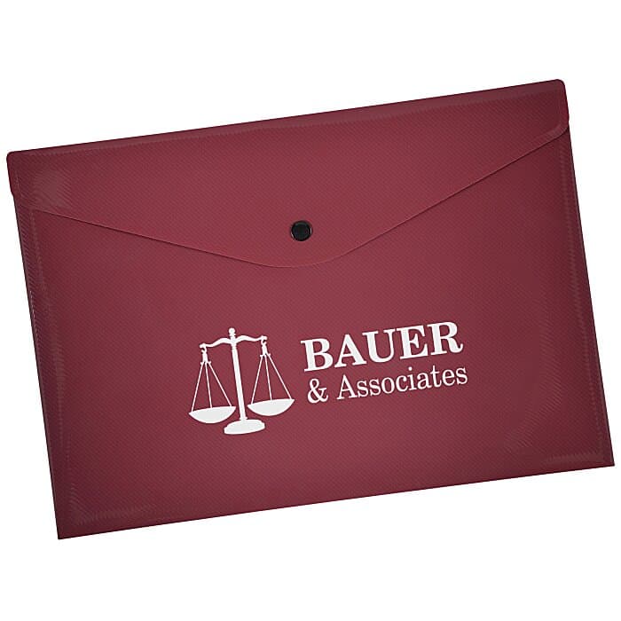 Document Envelope with Snap Closure - Opaque - 9-1/4 inches x 13 inches