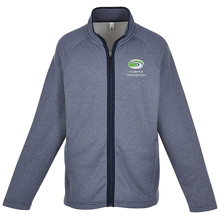 Venture Heathered Stripe Full-Zip - Men's