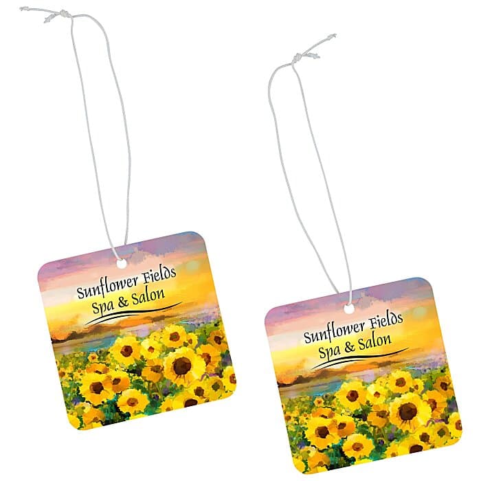 Hanging Air Freshener - Square - 2 3/4 inches x 2 3/4 inches