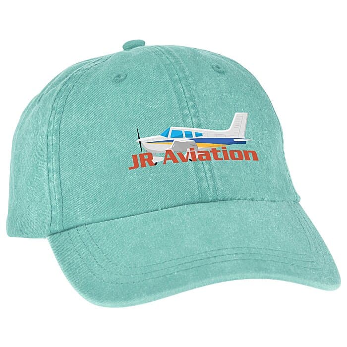 Cotton Pigment Dyed Twill Cap - Full Color