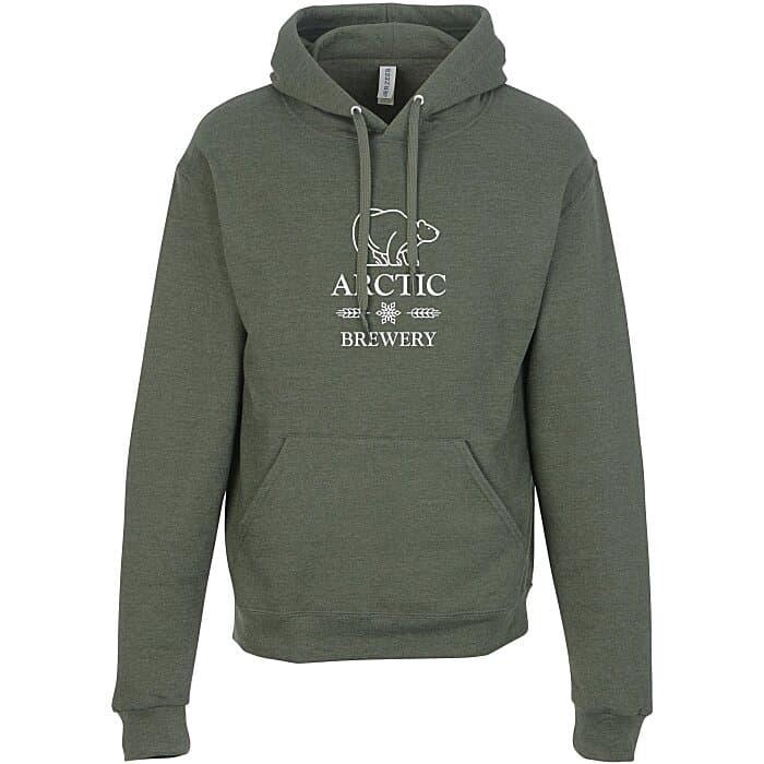 Jerzees Ultimate CVC Hooded Sweatshirt - Screen