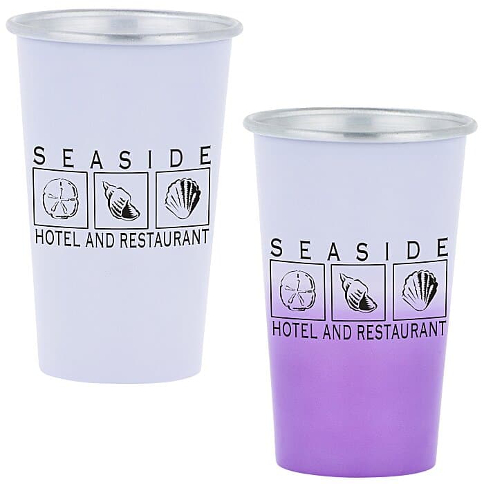 Color Change Aluminum Tumbler - 15 oz