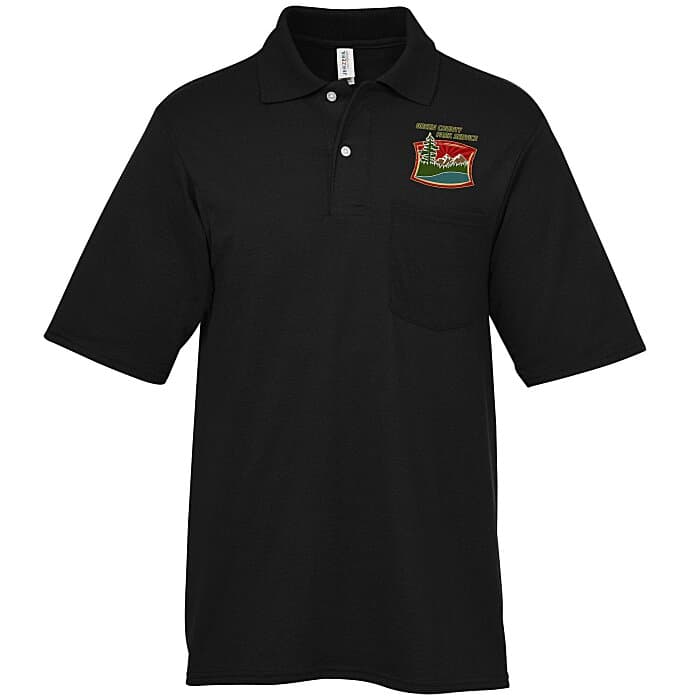 Jerzees Dri-Power Pocket Polo - Full Color