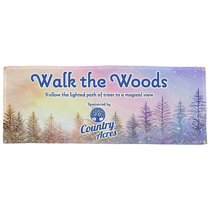 Nylon Event Banner - 2' x 5' - One Sided