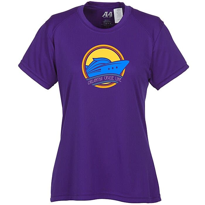 A4 Cooling Performance Tee - Ladies' - Full Color
