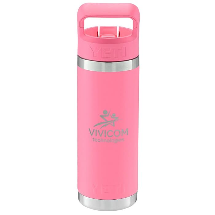 YETI Rambler Water Bottle with Straw Cap - 18 oz