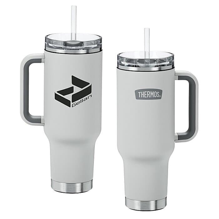 Thermos Vacuum Mug with Straw - 40 oz.