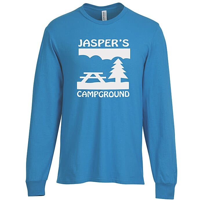 Jerzees Classics Cotton Long Sleeve T-Shirt - Screen