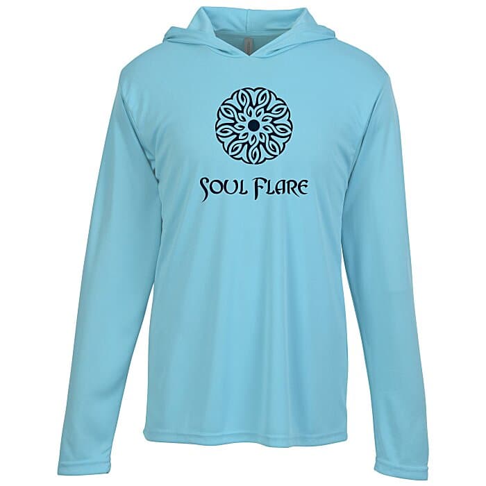 BLU-X-DRI Legend Long Sleeve Hooded T-Shirt