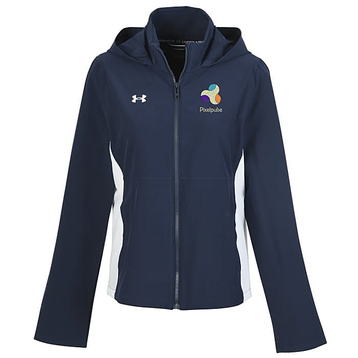 Under Armour Rival Stretch Woven Jacket - Ladies' - Embroidered