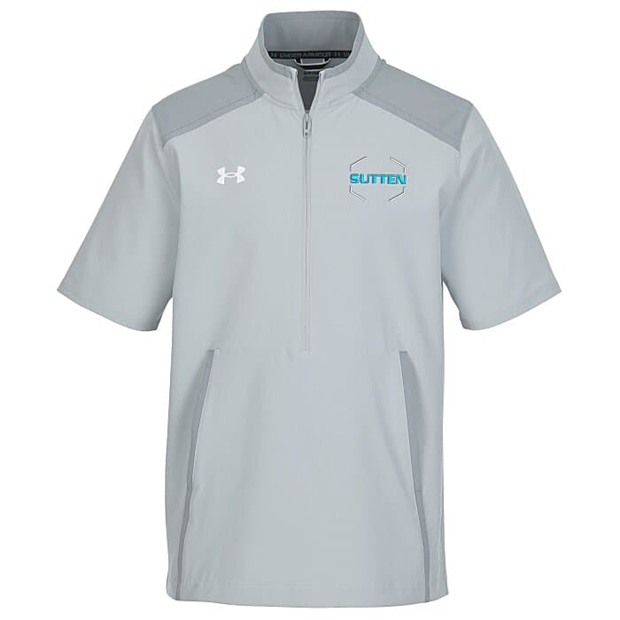 Under Armour Motivate 3.0 Short Sleeve Half-Zip - Embroidered