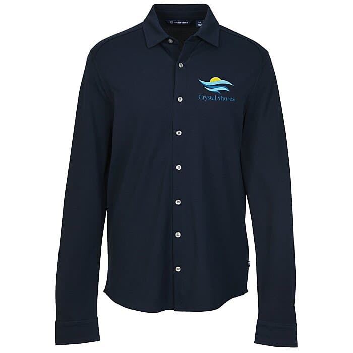 Cutter & Buck Advantage Tri-Blend Pique Knit Shirt - Men's