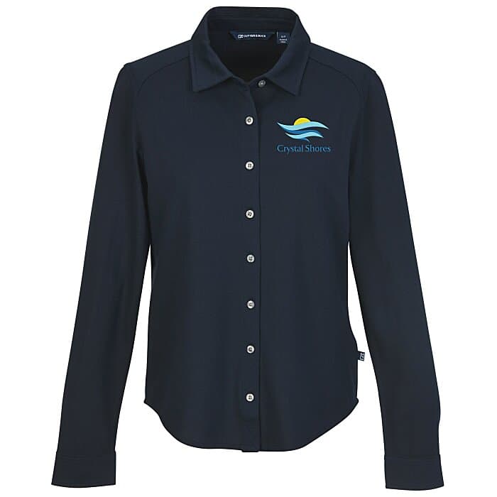 Cutter & Buck Advantage Tri-Blend Pique Knit Shirt - Ladies'