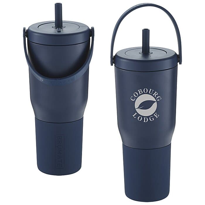 BruMate Resa Vacuum Tumbler with Straw- 35 oz - Laser Engraved
