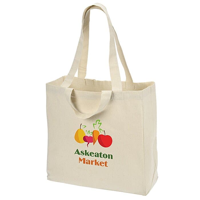 Dual Carry Organic Cotton Tote - Full Color
