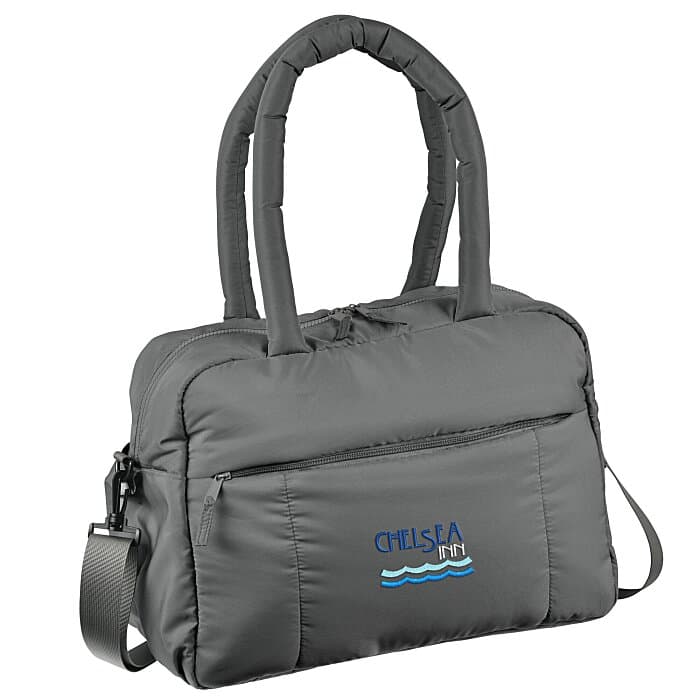 Puffer Duffel - Embroidered