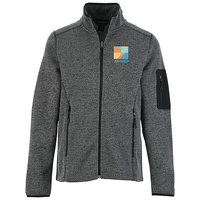 Jasper Jacquard Fleece Jacket - Men's