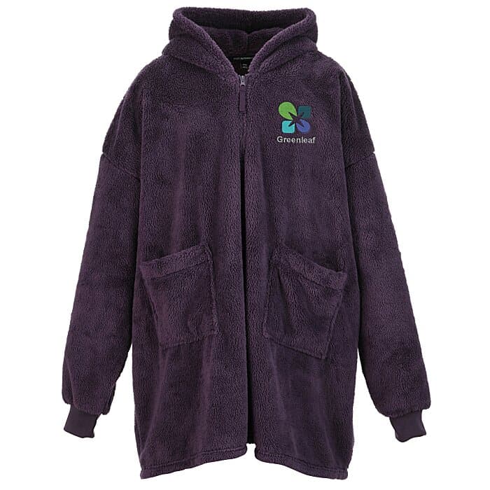 Plush Popover Blanket Hoodie