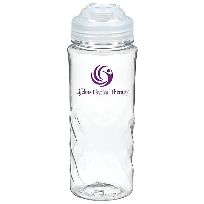 Refresh Captivate Water Bottle with Flip Lid - 20 oz - Clear
