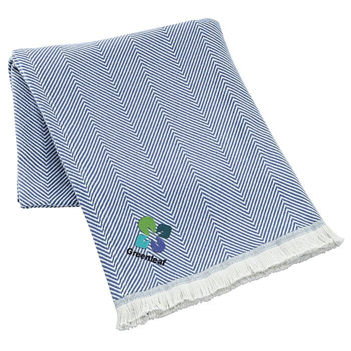 Brooks Brothers Coastal Throw Blanket