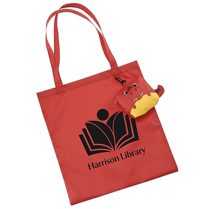 Paws and Claws Charm Tote - T- Rex