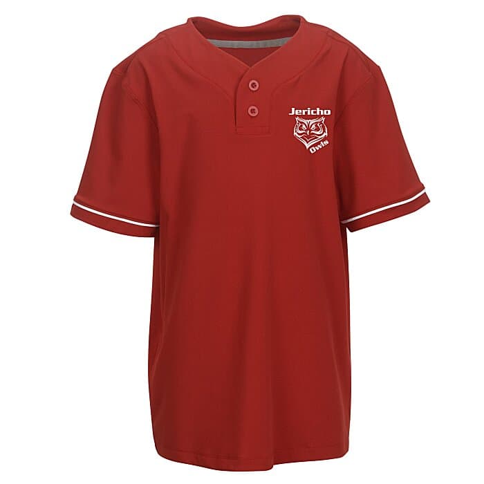 Richardson Select Two-Button Baseball Jersey - Youth