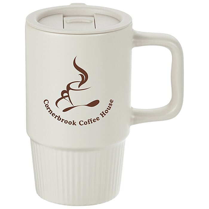 Camden Coffee Mug with Lid - 13 oz